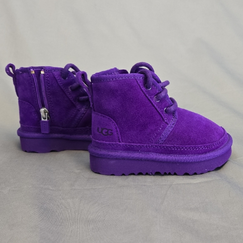 UGG Vibrant Purple Ankle Boots. New